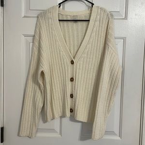 Cream sweater